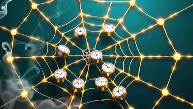 A spider web diagram illustrating the strengths and weaknesses of different competitors in a market. The diagram shows how each competitor compares in terms of product quality, pricing, customer service, and innovation.