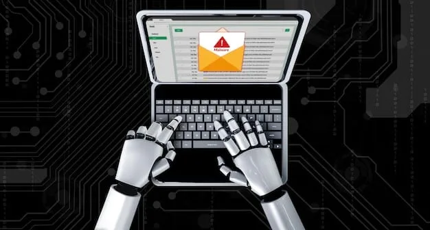A visual representation of an AI tool suggesting personalized email content.