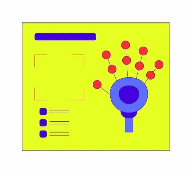 A flowchart illustrating the process of using AI algorithms for customer segmentation, from data ingestion to segment identification and targeting. Aim for a professional and informative visual style.