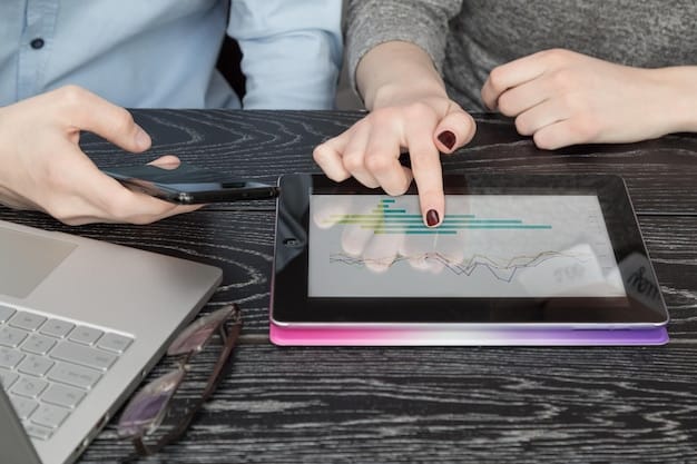 A digital dashboard interface showing real-time data analysis of customer interactions, with charts and graphs highlighting personalized marketing campaign performance.