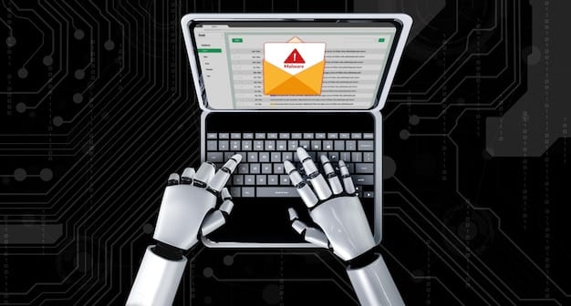 A visual representation of an AI tool suggesting personalized email content.