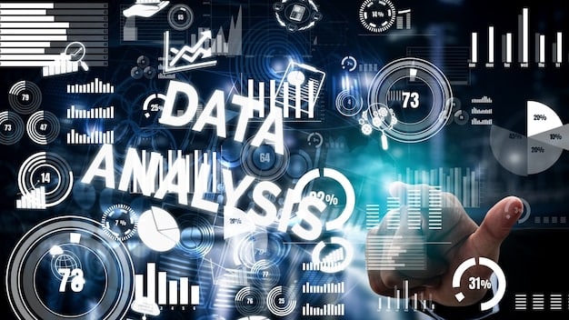 A graphical representation of sales data being processed by AI algorithms, highlighting key insights and trends.