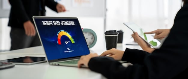 A dashboard displaying AI-powered customer service metrics, showcasing reduced wait times, increased customer satisfaction, and cost savings.