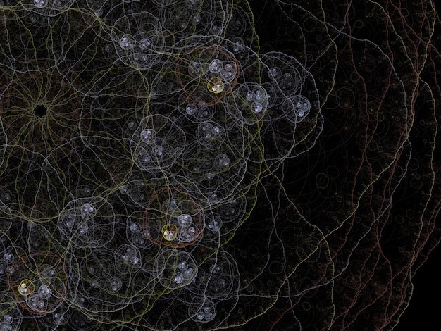 A complex neural network visualization with nodes representing different cognitive functions, highlighting the interconnectedness required for AGI, set against a backdrop of research papers.